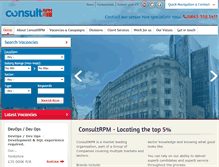 Tablet Screenshot of consultrpm.com